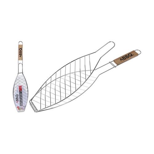 Grillvender til fisk Rustfrit stål (14 x 58 cm)