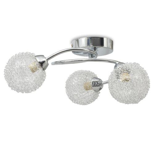 Loftslampe med 3 G9-pærer 120 W