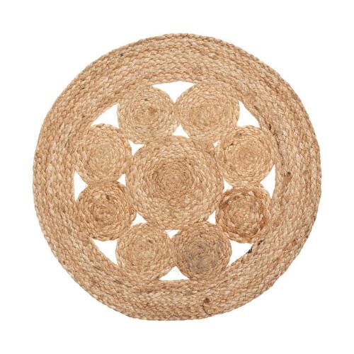 Dækkeserviet Secret de Gourmet Brun Jute (Ø 38 cm)