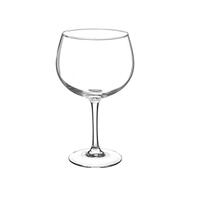 Sæt med glas til Gin Tonic Secret de Gourmet Krystal Gennemsigtig (Ø 11,5 x 19,5 cm) (70 cl)