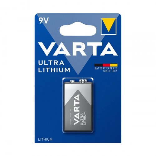 Varta Ultra Lithium 9V batteri - 1 stk.