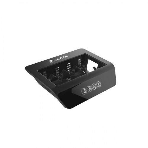 Varta LCD Universal Charger+ batterioplader - AA/AAA/C/D/9V, 100-240 V, sort