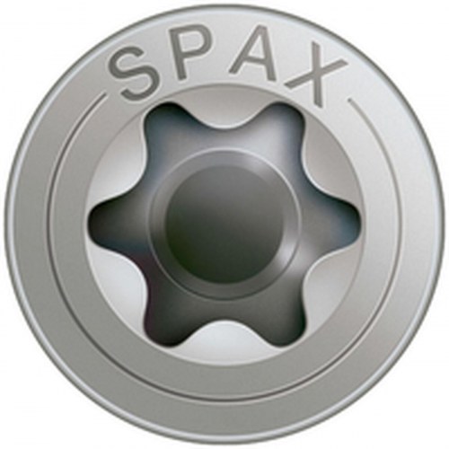 SPAX træskruer A2 rustfrit stål, fladt hoved T20 - 4 x 35 mm, 25 stk.