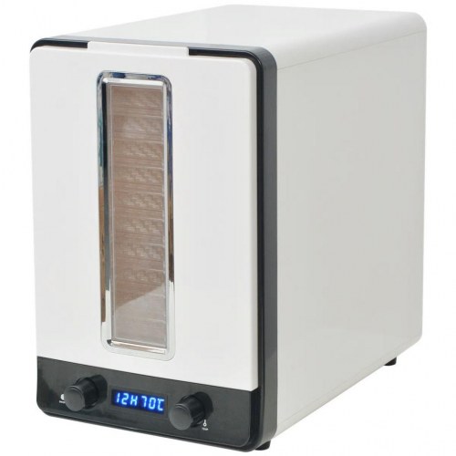 Fødevaredehydrator med 10 bakker 550 W hvid