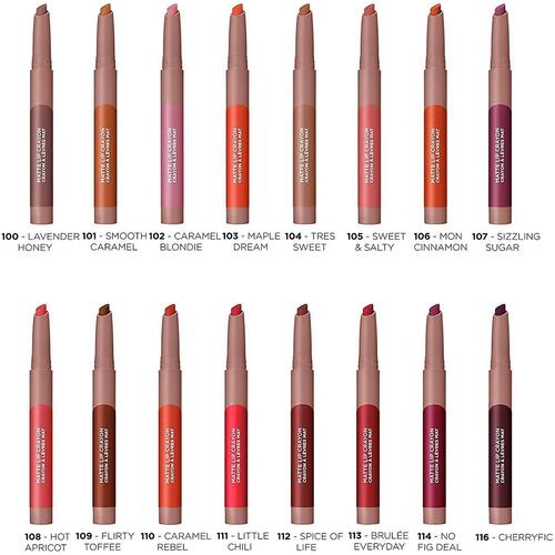 Læbestift L'Oreal Make Up Infaillible 113-brulee everyday (2,5 g)