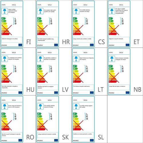 LED-loftslampe med 3 lys varm hvid