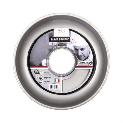 Secret de Gourmet kageform i aluminium Ø 25 cm - sort