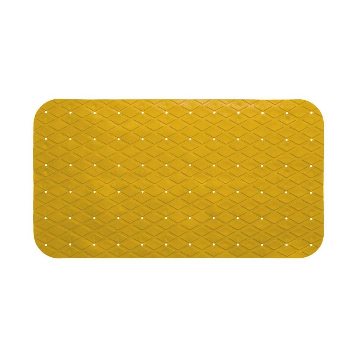 5five Simply Smart bademåtte - gul PVC, 69 × 39 cm