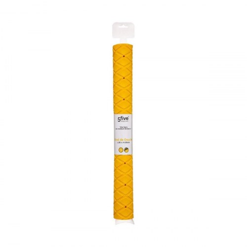 5five Simply Smart bademåtte - gul PVC, 69 × 39 cm