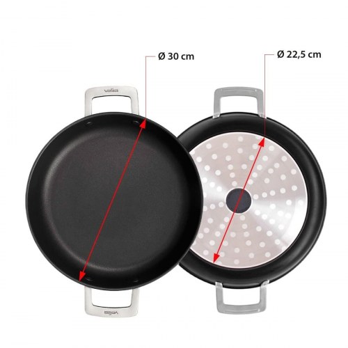 Paellapande Valira AIRE Ø 30 cm - mørkegrå