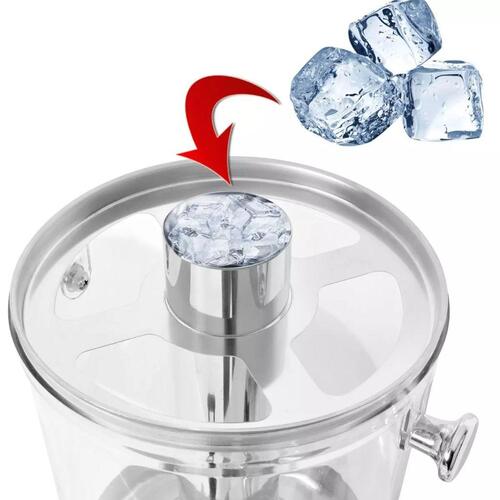 Juicedispenser rustfrit stål 8 l