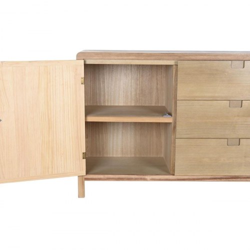Skænk - lys brun fyrretræ/MDF, 120 × 40 × 80 cm