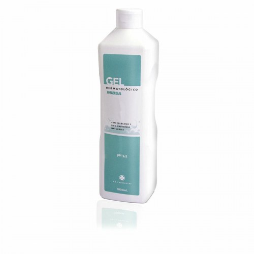 Shower gel INIBSA Gel Dermatológico 1 l - beskyttelse af huden