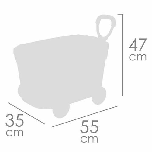 Lille Barnevogn til Dukker Decuevas 36 x 55 x 47 cm