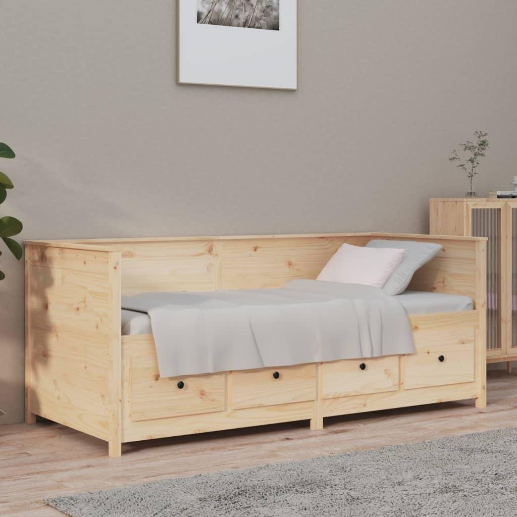 Daybed 100x200 cm massivt fyrretræ