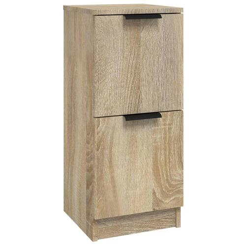 Skænk 30x30x70 cm konstrueret træ sonoma-eg