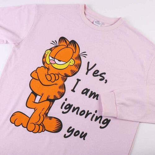 Nattøj Garfield Lyserød XS