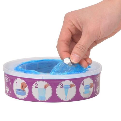 Blespand-refill til Angelcare Diaper Genie 24 stk.