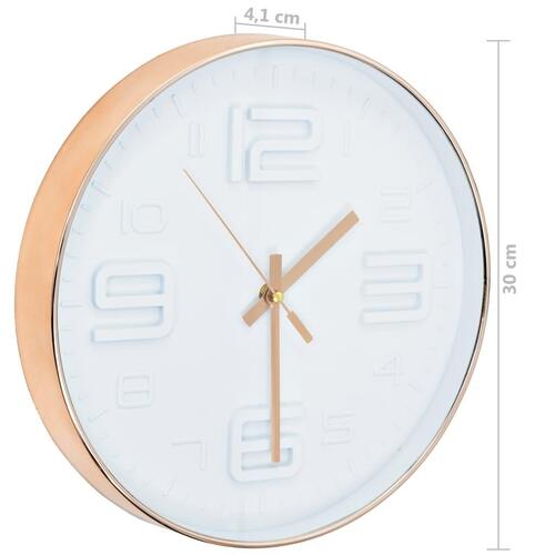 Vægur kobberlook 30 cm