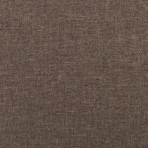 Fodskammel 45x29,5x35 cm stof gråbrun
