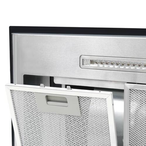 Ø-emhætte 90 cm LCD-display touchsensor 756 m³/t. LED