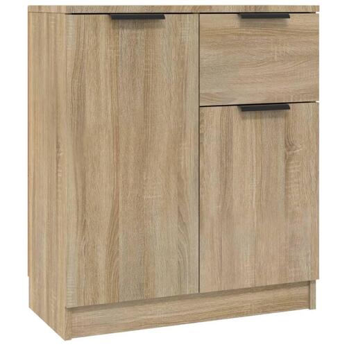 Skænk 60x30x70 cm konstrueret træ sonoma-eg