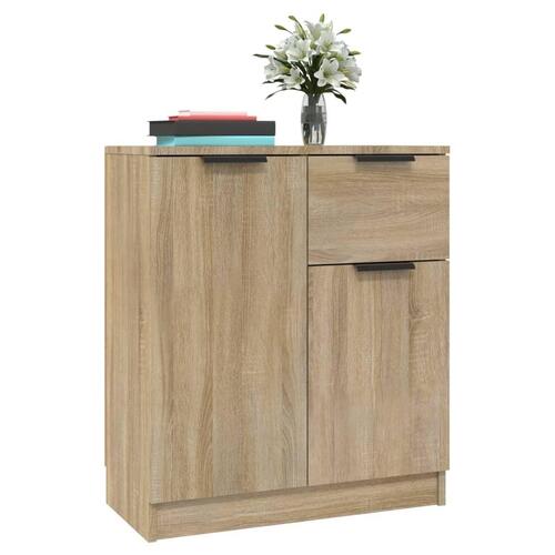 Skænk 60x30x70 cm konstrueret træ sonoma-eg