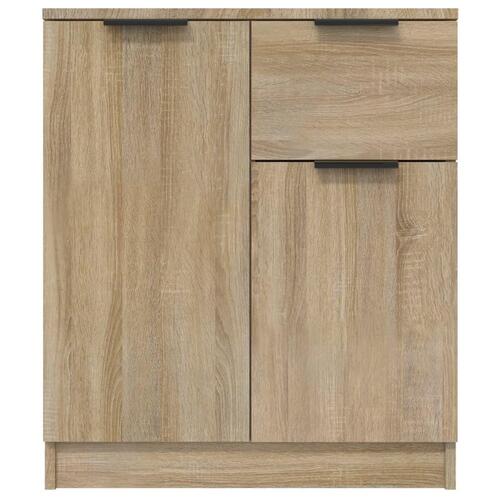 Skænk 60x30x70 cm konstrueret træ sonoma-eg