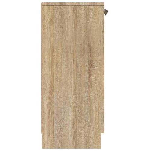 Skænk 60x30x70 cm konstrueret træ sonoma-eg