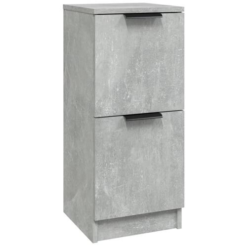 Skænk 30x30x70 cm konstrueret træ betongrå