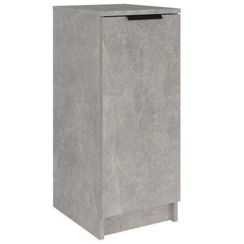 Skoskab 30x35x70 cm konstrueret træ betongrå