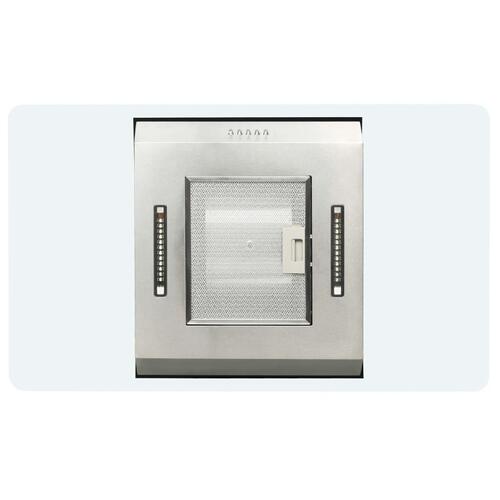 Ø-emhætte 90 cm rustfrit stål 756 m³/t. LED