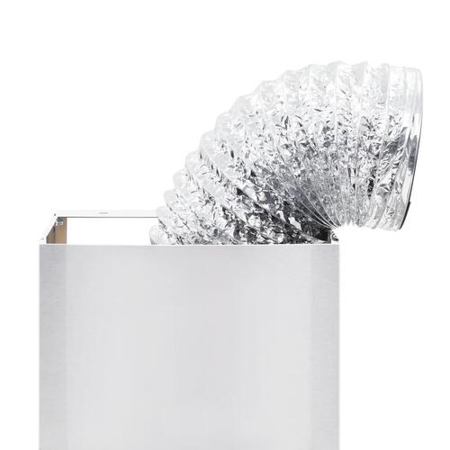 Vægmonteret emhætte 90 cm rustfrit stål 756 m³/t. LED