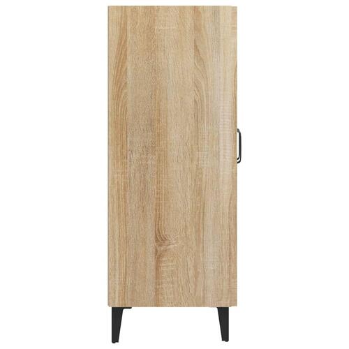Skænk 69,5x34x90 cm konstrueret træ sonoma-eg