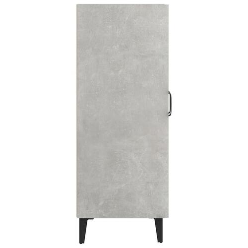 Skænk 69,5x34x90 cm konstrueret træ betongrå