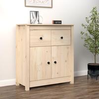 Skænk 70x35x80 cm massivt fyrretræ