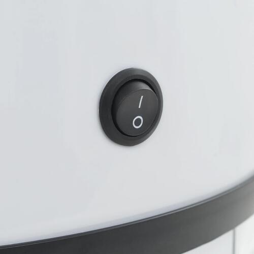 Skraldespand med sensor 42 l hvid