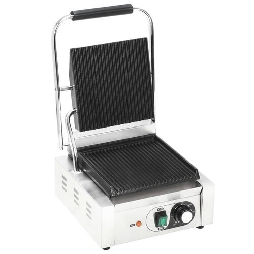 Rillet paninigrill rustfrit stål 1800 W 31x30,5x20 cm