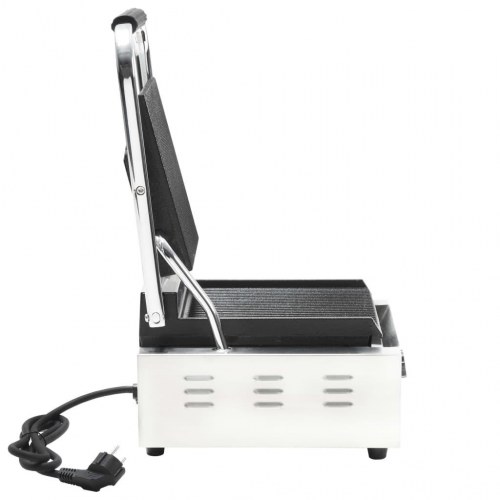 Rillet paninigrill rustfrit stål 1800 W 31x30,5x20 cm