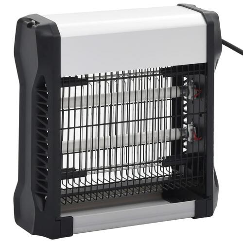 Insektdræber ABS 12 W aluminium sort