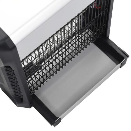 Insektdræber ABS 12 W aluminium sort