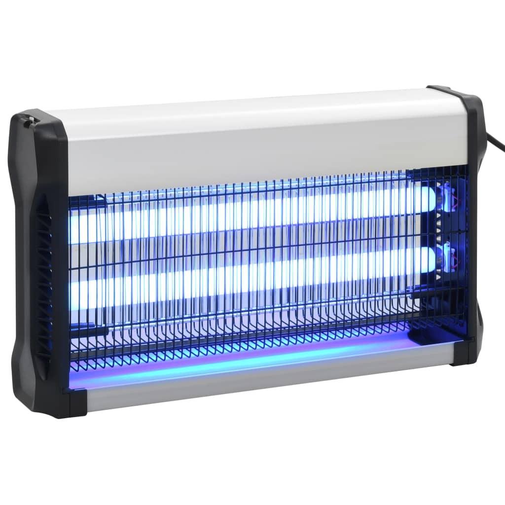 Insektdræber ABS 30 W aluminium sort