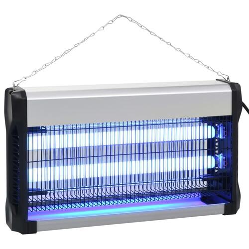 Insektdræber ABS 30 W aluminium sort