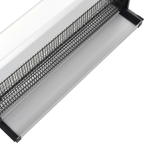 Insektdræber ABS 30 W aluminium sort
