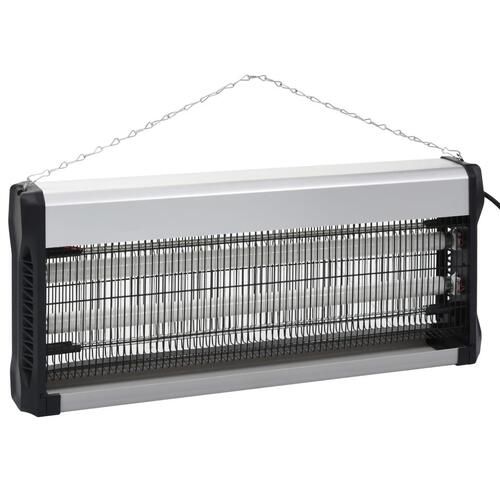 Insektdræber ABS 40 W aluminium sort