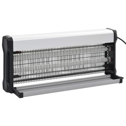 Insektdræber ABS 40 W aluminium sort