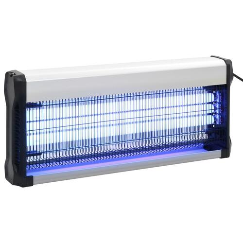 Insektdræber ABS 60 W aluminium sort