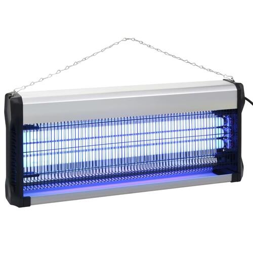 Insektdræber ABS 60 W aluminium sort