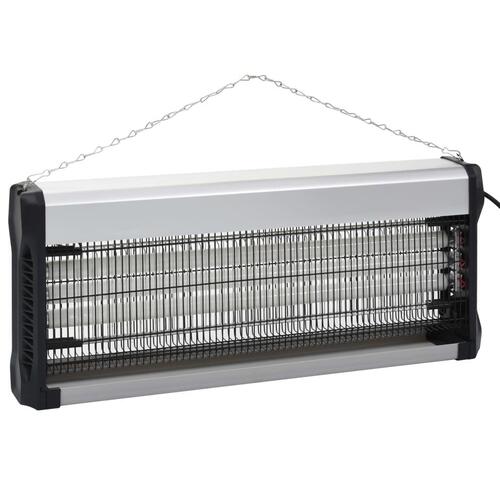 Insektdræber ABS 60 W aluminium sort