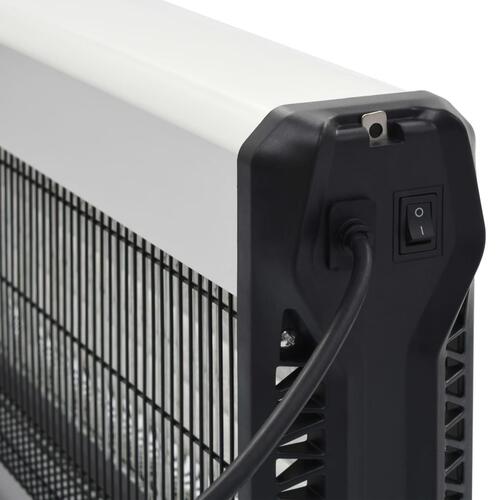 Insektdræber ABS 60 W aluminium sort